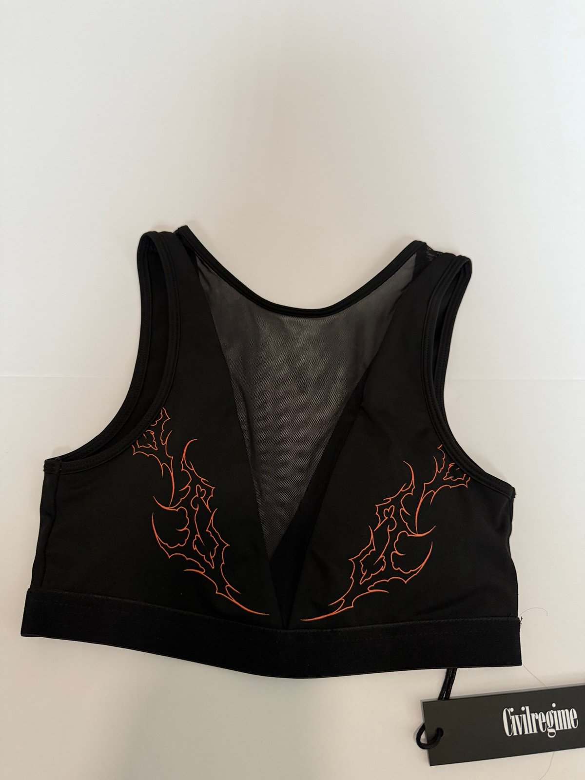 CIVILREGIME WOMENS SPORTS BRA IN XSMALL