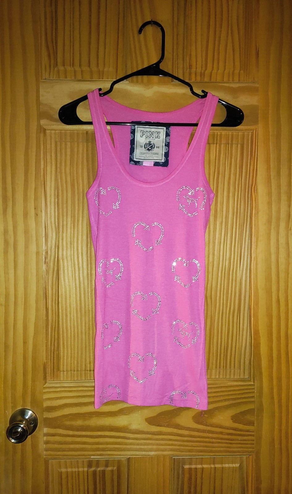 Victoria's Secret PINK Bling Y2K Tank Top