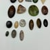 Large lot of 18 various gemstone cabochons