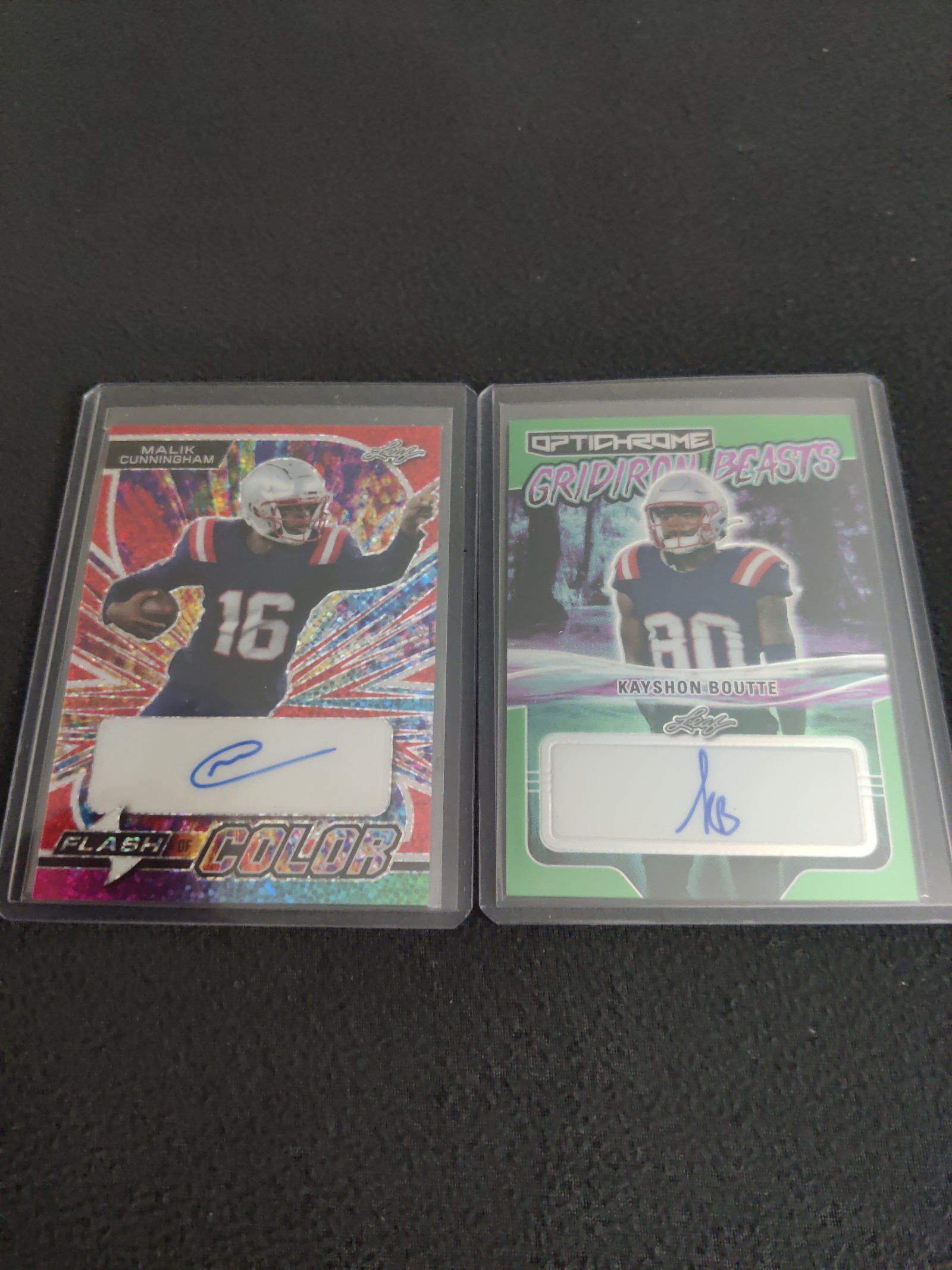 Malik Cunningham Kayshon Boutee Rookie Auto Lot /5