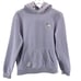 Goat USA Pullover Hoodie Sweatshirt Womens Small Lavender Purple Embroidered