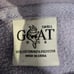 Goat USA Pullover Hoodie Sweatshirt Womens Small Lavender Purple Embroidered