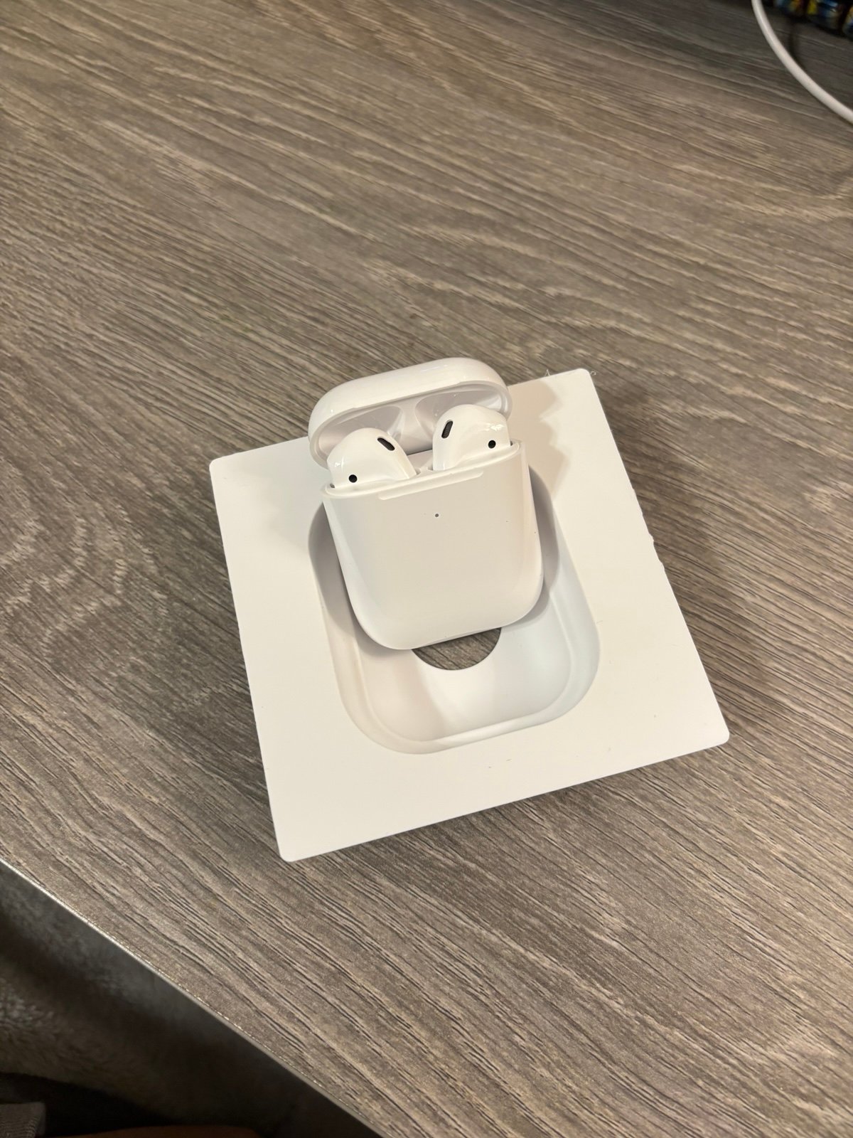 white bluetooth earbuds
