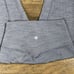 LULULEMON Aign High Rise Pant 25 Heathered Herringbone Gray Sz 4 EUC W5CFGS