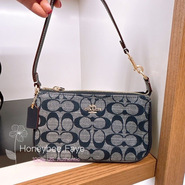 Nwt Coach Nolita 19 In Signature chambray