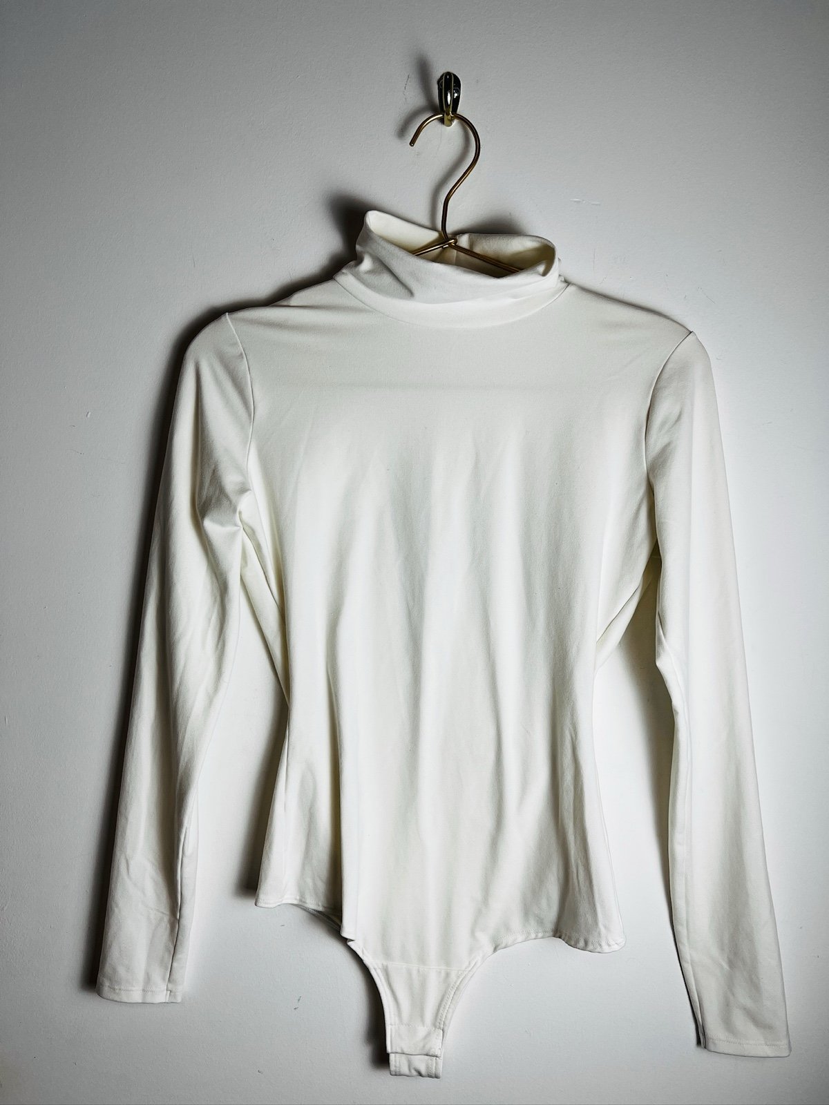 Spanx white Bodysuit small