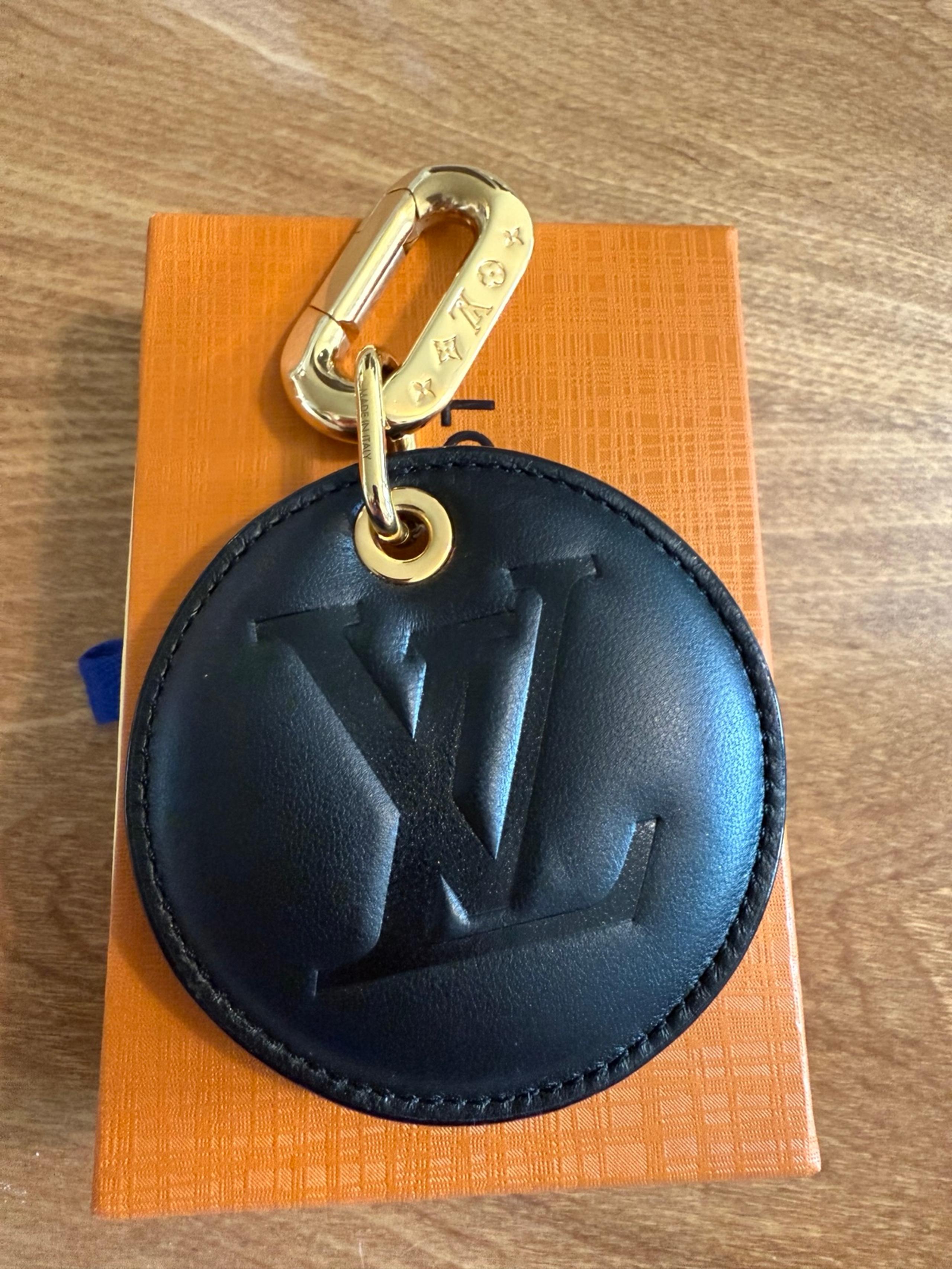 Embossed Leather Bag Charm - Louis Vuitton