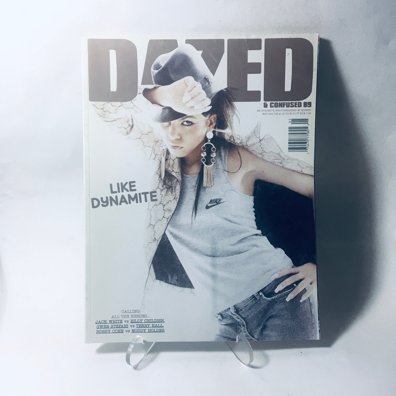 Vintage Dazed & Confused Magazine May 2002 Number 89 y2k Ms Dynamite Jack White