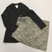 DKNY Wrap Skirt & Talbots Wool Sweater