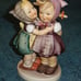 LARGE Telling Her Secret Goebel Hummel Figurine #196/I TMK6 BFF Birthday Gift!