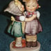 LARGE Telling Her Secret Goebel Hummel Figurine #196/I TMK6 BFF Birthday Gift!