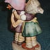 LARGE Telling Her Secret Goebel Hummel Figurine #196/I TMK6 BFF Birthday Gift!