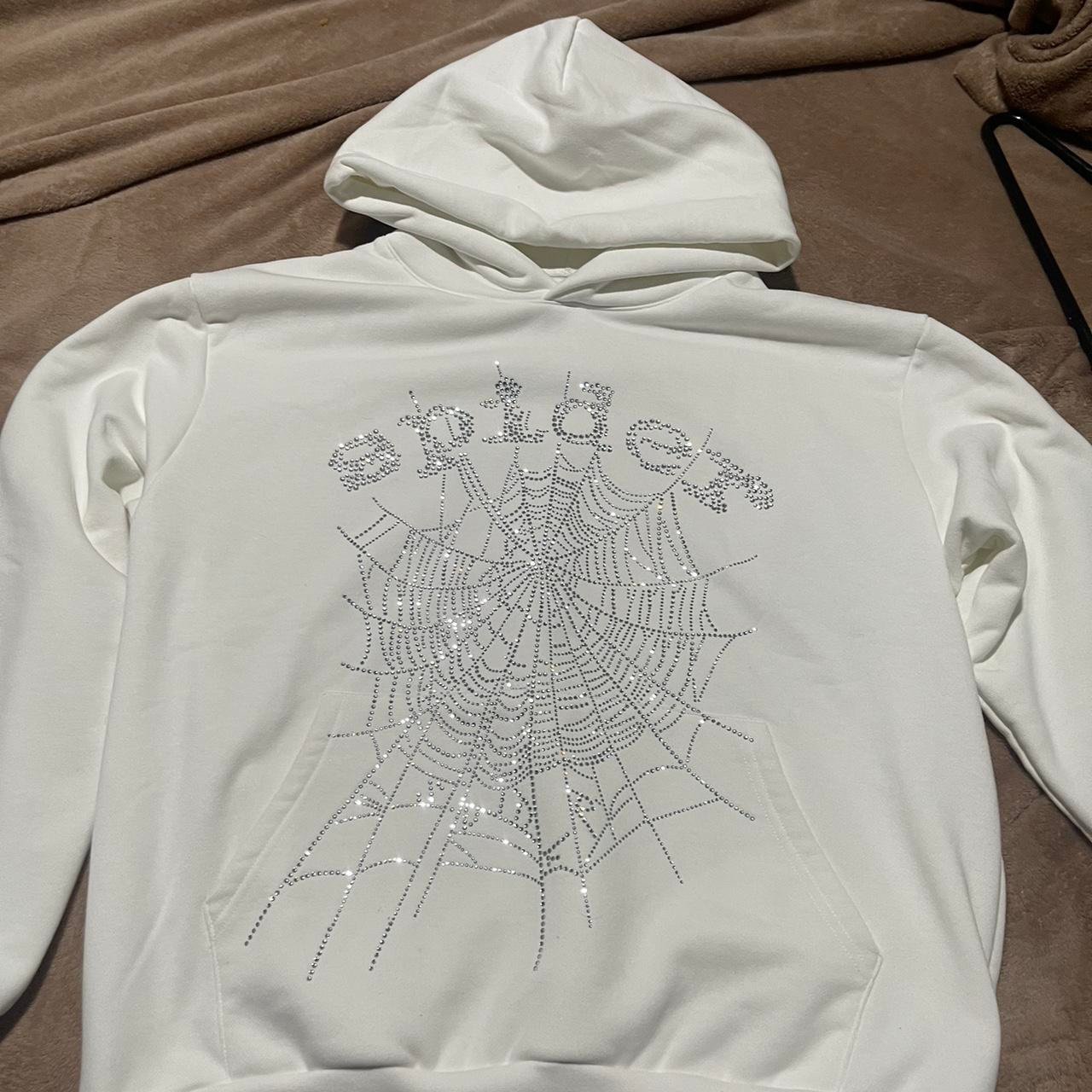 White Spider designer hoodie