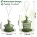 Outdoors Hanging Metal Bird Feeder: Digipettor 4 lbs Large Capacity Mesh Squirre