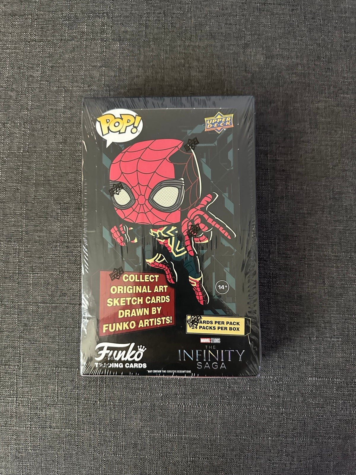 Upper deck Marvel Funko trading cards