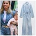 ZARA BLOGGER FAVORITE TRF LONG DENIM JUMPSUIT