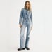 ZARA BLOGGER FAVORITE TRF LONG DENIM JUMPSUIT