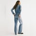 ZARA BLOGGER FAVORITE TRF LONG DENIM JUMPSUIT