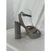 Steve Madden 'Laurel' Silver Sandal Size 8