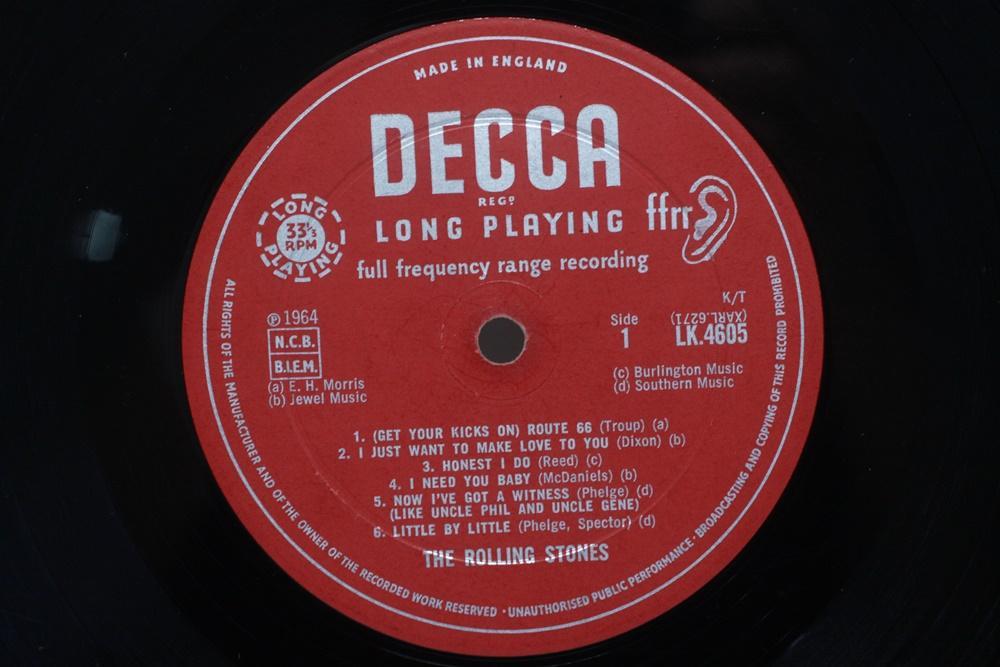 The Rolling Stones UK (British) Mono LP, catalog number LK4605.