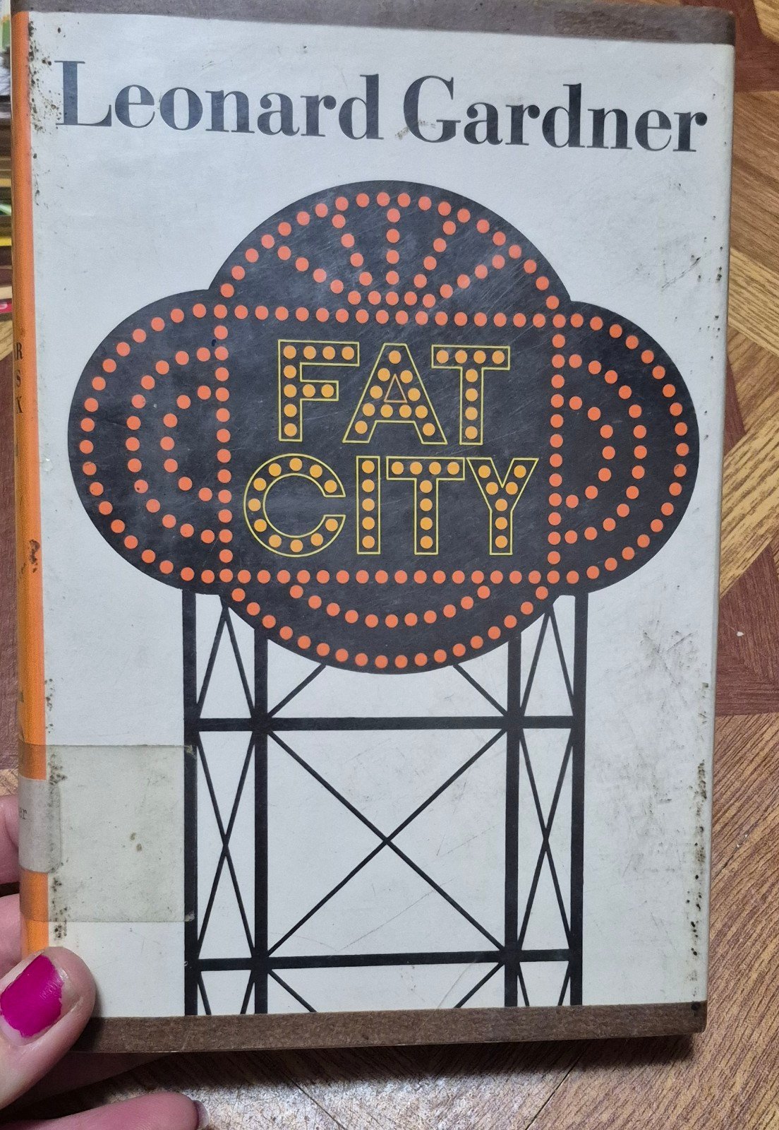 Fat City by Leonard Gardner 2nd 1969 HC DJ.