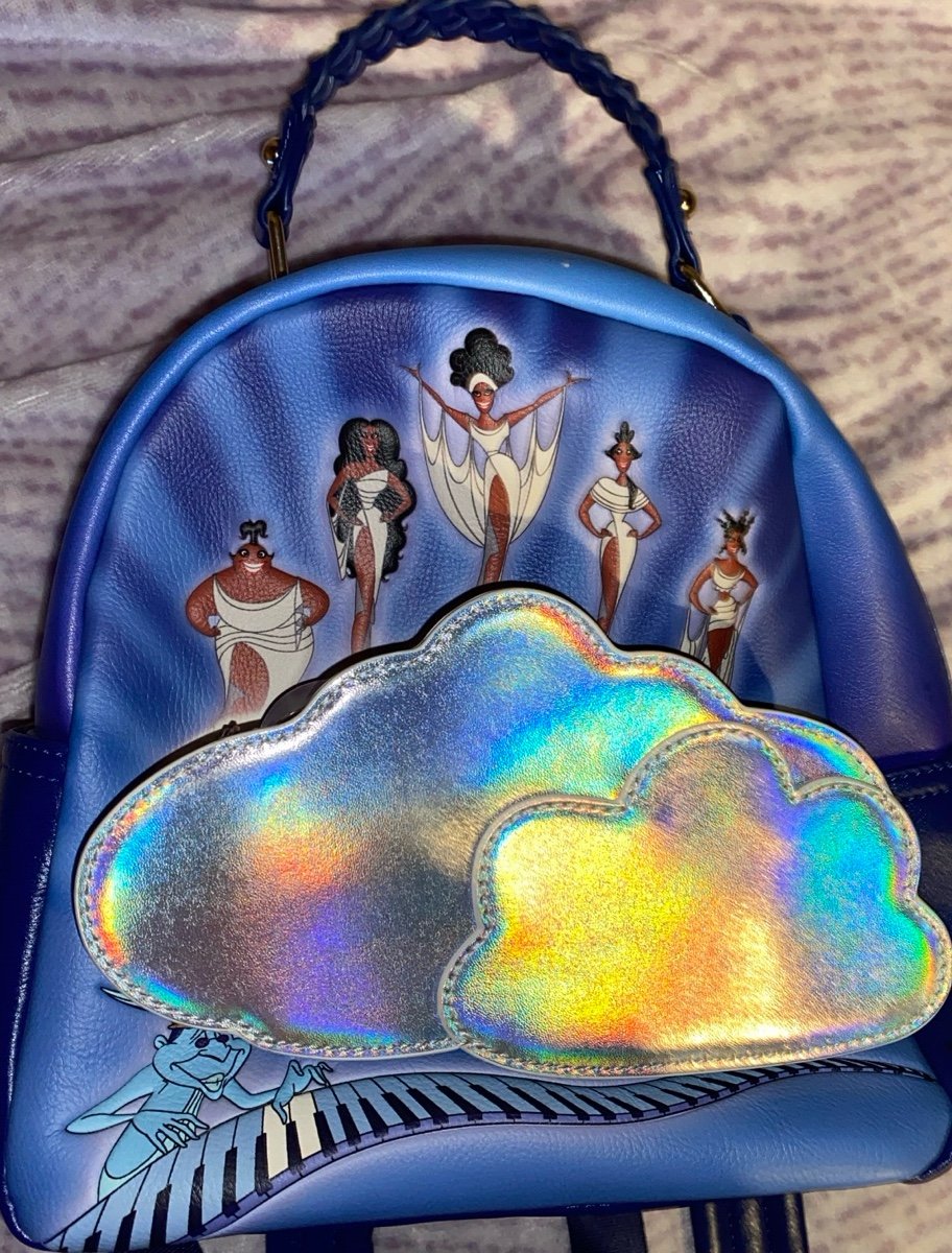 hercules muses disney mini bookbag
