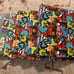 Staples graffiti 3 Ring Binder 1 “ round Rings 4 pk & skateboard binder 3pk