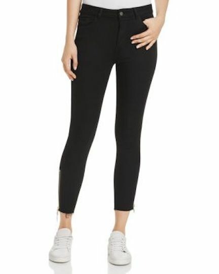 DL1961 Farrow High Rise Skinny Jeans In Hail 198