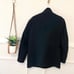 Cole Haan Black Wool Blend Field Coat Men's Size M