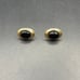 Earrings 14k W/ Onyx Stone Post Back 032723@
