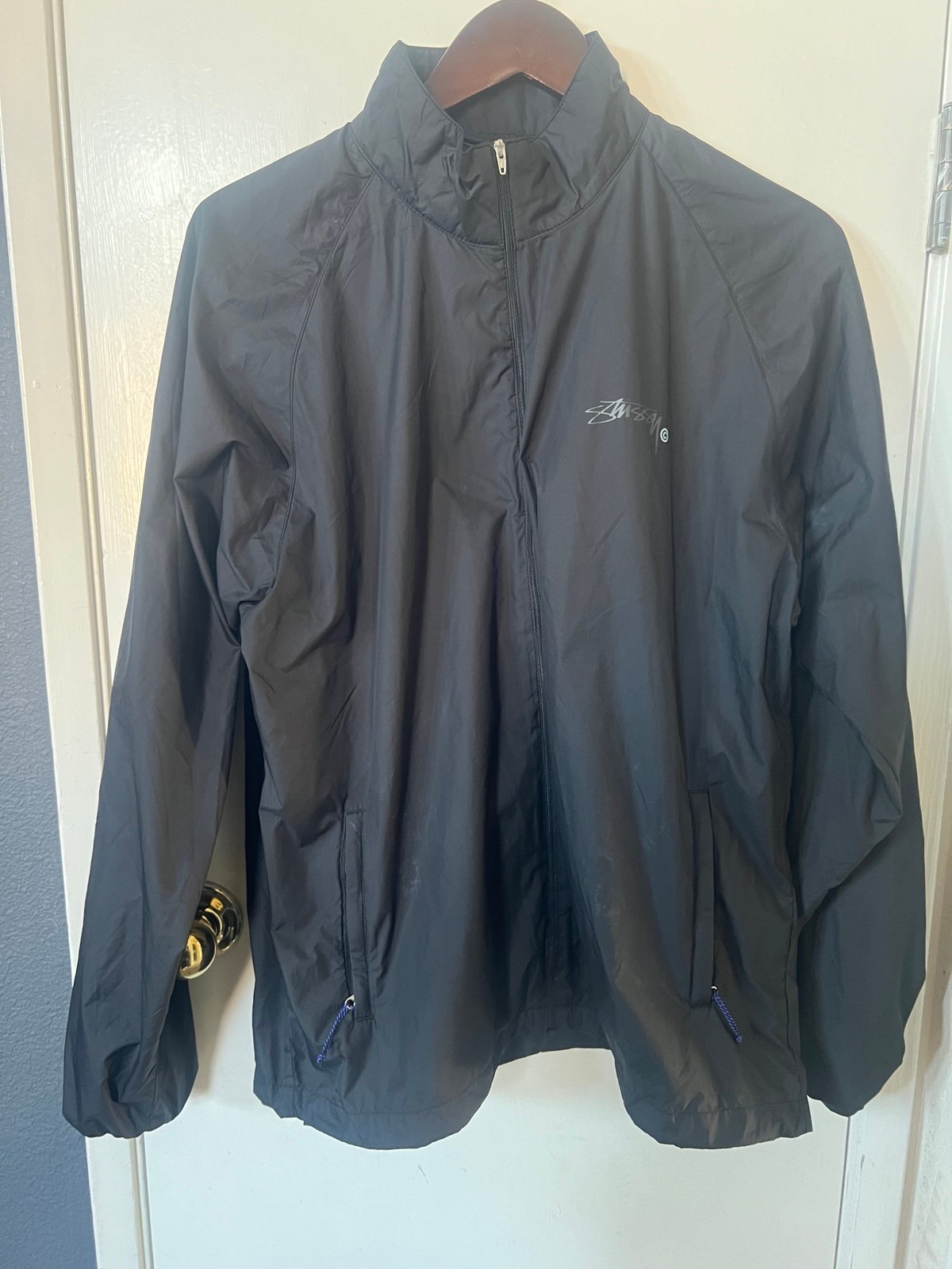 Stussy Windbreaker Men’s Large Black