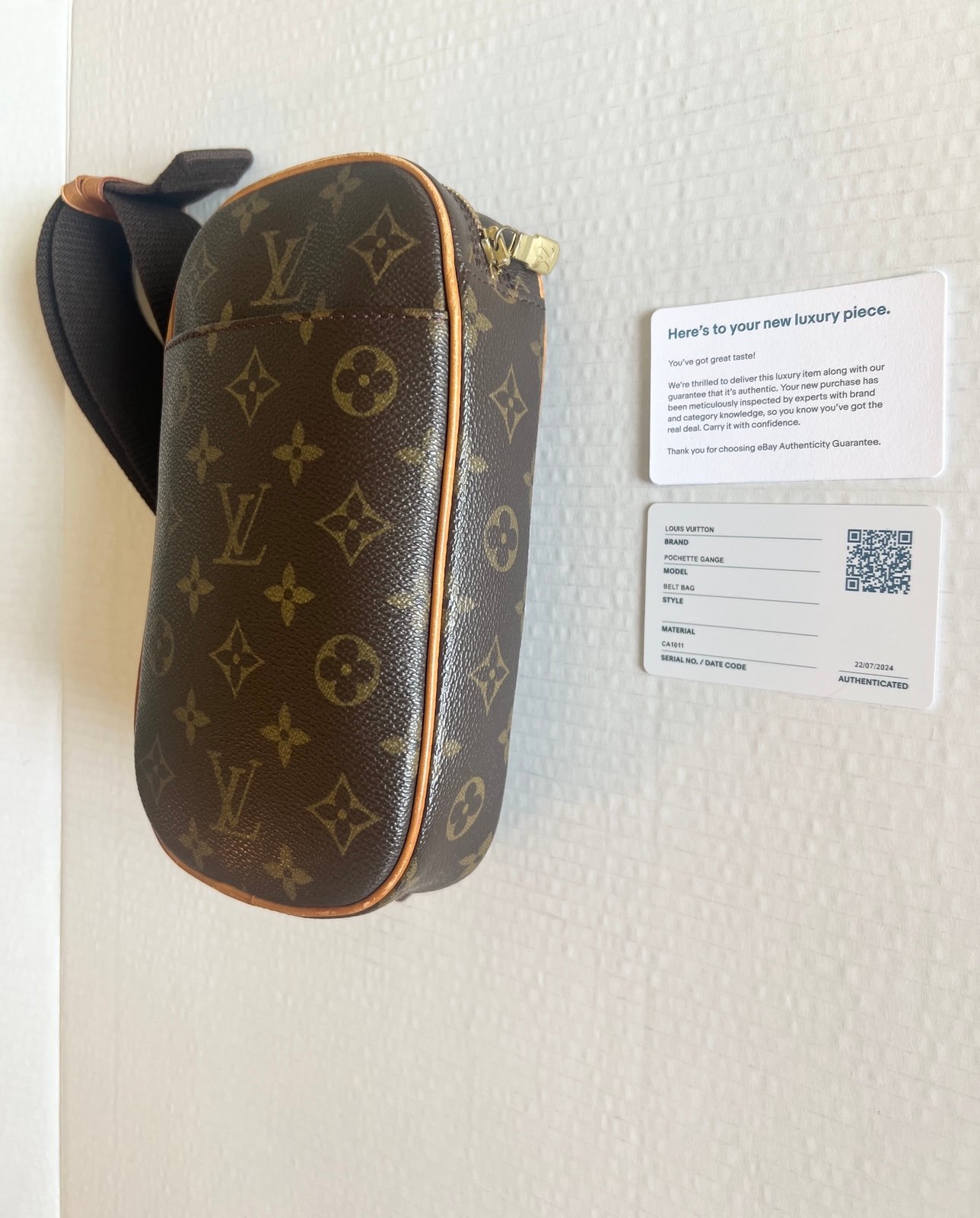 Louis Vuitton / Monogram / Pochette Gange / Fannypack / Authenticated