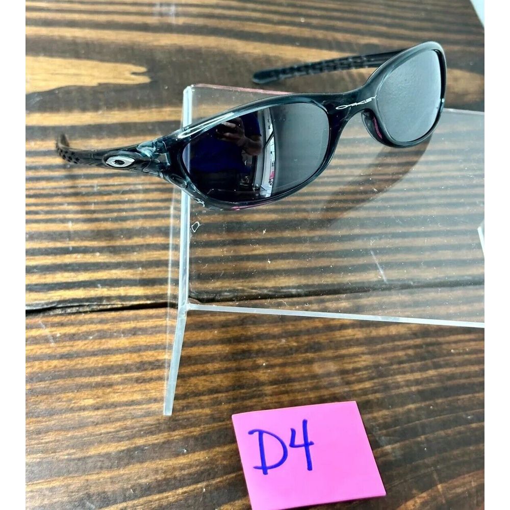 Vintage Y2K Oakley Fives 2.0 BLACK CRYSTAL Sunglasses