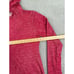 VOORMI Hoodie Womens Red Large River Run Merino Wool Light Weight Pullover