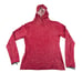 VOORMI Hoodie Womens Red Large River Run Merino Wool Light Weight Pullover