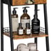 keomaisyto Bathroom Floor Storage Shelf with Drawer, Brown