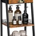 keomaisyto Bathroom Floor Storage Shelf with Drawer, Brown