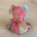 Vintage collectible Ty Original Beanie Baby Collection tie died Peace bear in or