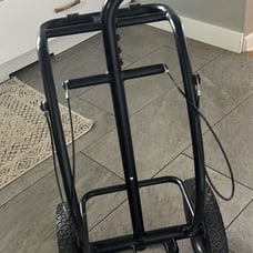 Massage table cart