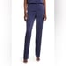 Good American Washed Satin Trouser Pants in Blue Rinse Women’s Size 18