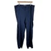 Good American Washed Satin Trouser Pants in Blue Rinse Women’s Size 18