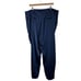 Good American Washed Satin Trouser Pants in Blue Rinse Women’s Size 18