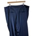 Good American Washed Satin Trouser Pants in Blue Rinse Women’s Size 18