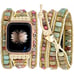 Only Band - Bohemia Jewelry band for Apple Watch 42/44/45/49mm/L Natural Beads