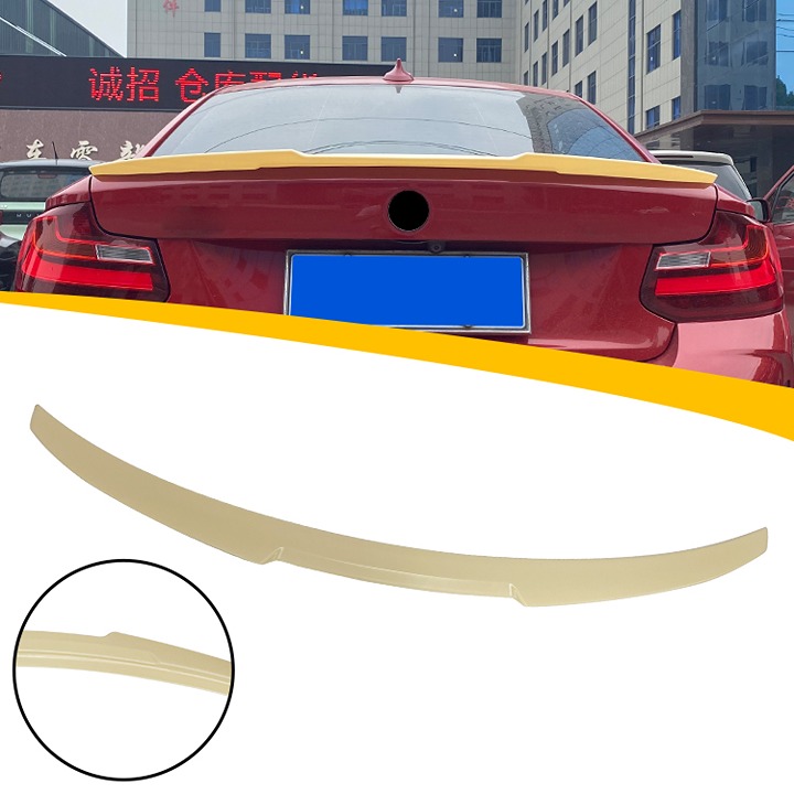 2014-2021 BMW 2 Series F22 Coupe M4 Style Rear Spoiler Brand New Gloss Black