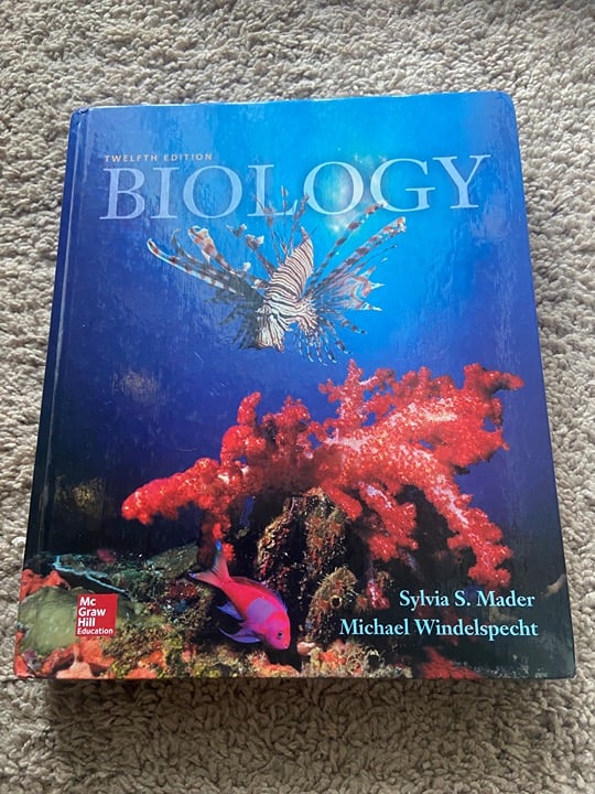 Biology Textbook McGraw Hill Twelfth Edition
