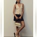 By Anthropologie halter vest top neutral beige tan new