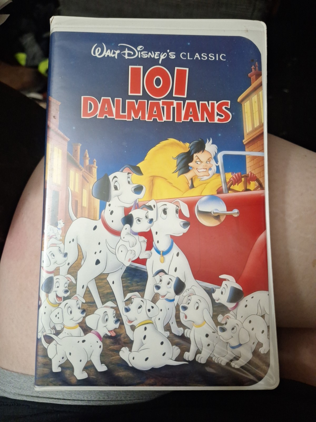 101 Dalmations VHS (Walt Disney, 1992) Black Diamond Edition ~ Clamshell