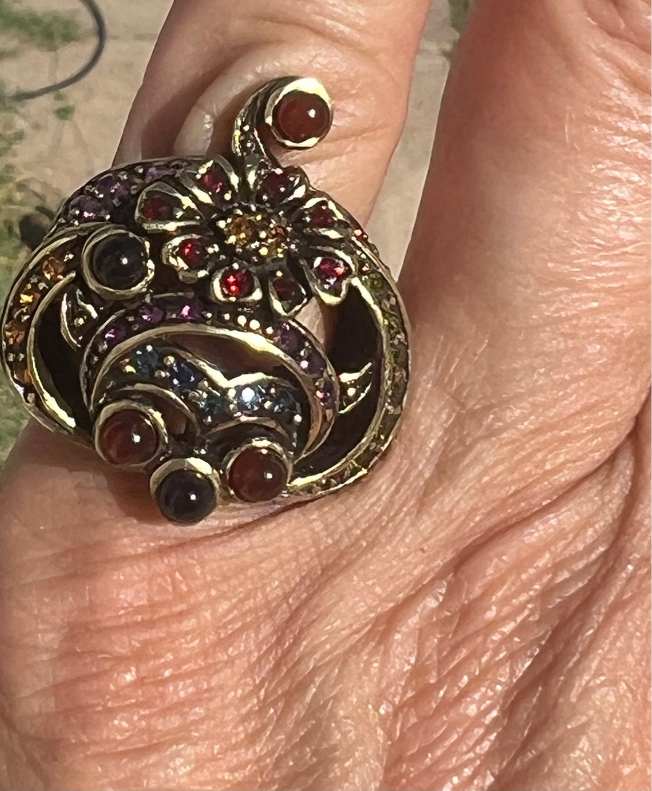 Heidi Daus Statement Ring size 5