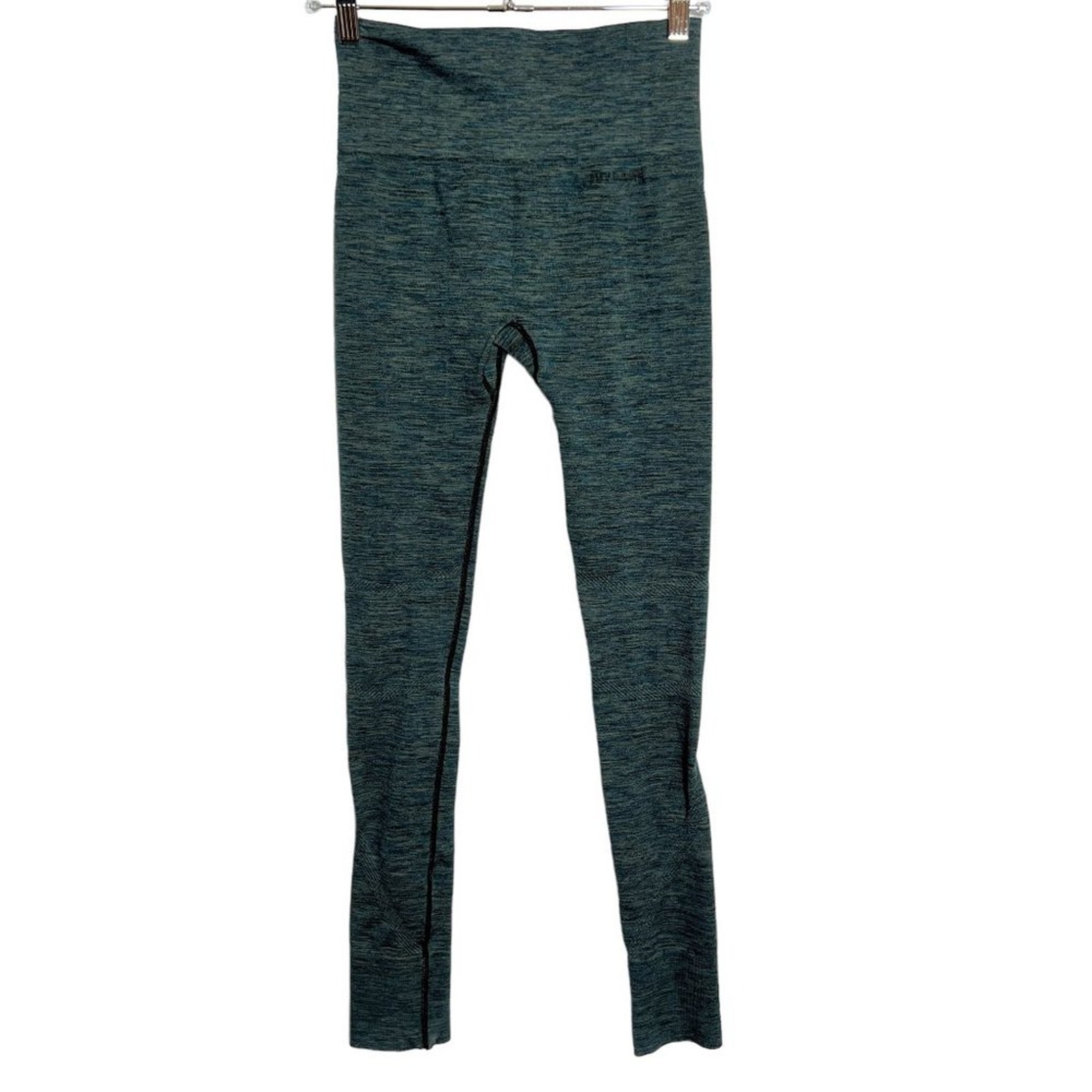 Ivy Park Knit Leggings SIZE S M Green Blue Yoga Pants Beyonce